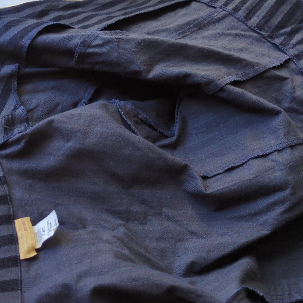 Minimi Jacket Black Striped Double Breasted - Picture 10 of 12